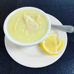 Chicken Lemon Rice Soup